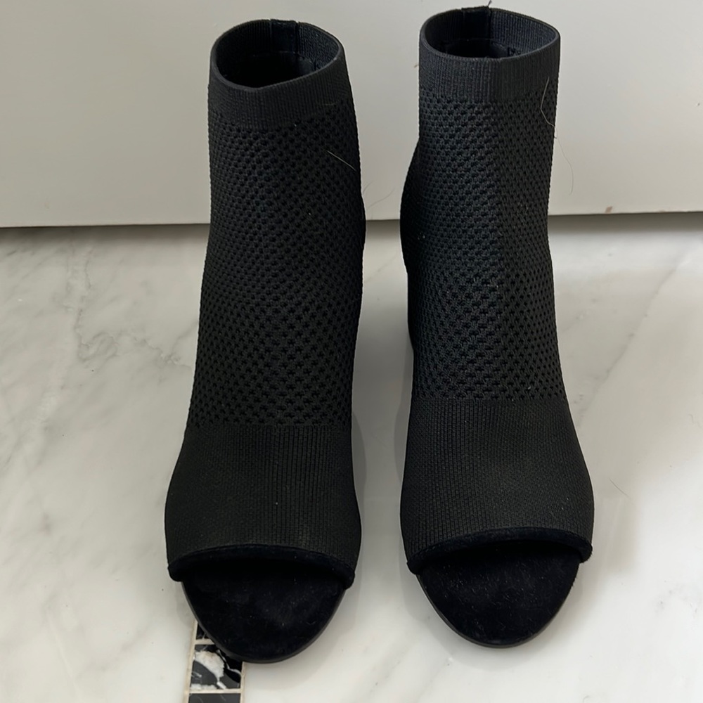 Eileen Fisher open toed booties